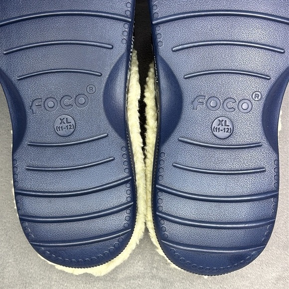 FOCO Dallas Cowboys Fleece-Lined Clogs XL 11-12 Plush Cozy Fanwear main image 8